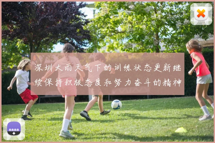 深圳大雨天气下的训练状态更新继续保持积极态度和努力奋斗的精神